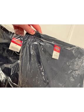 Lot of 2 Dickies V-Neck Short Sleeve Navy Blue Scrub Tops NWT Size Small